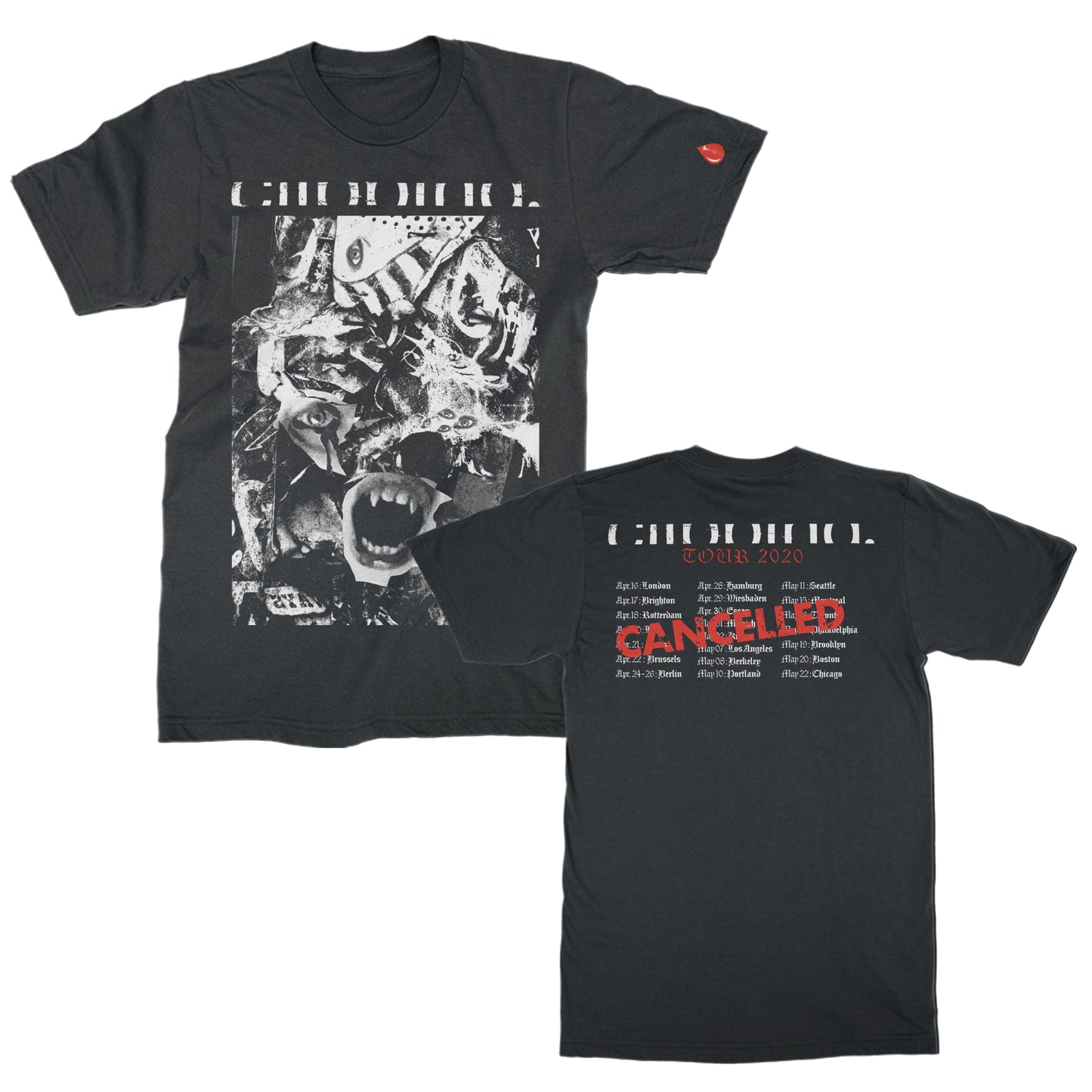 2020 Cancelled Black Tour Tee