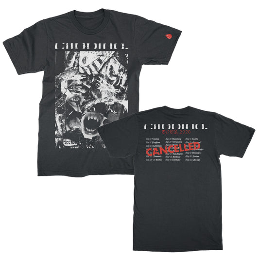 2020 Cancelled Black Tour Tee