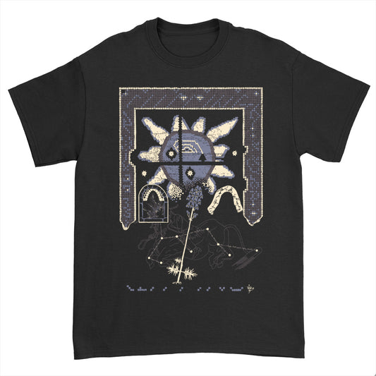 Mosaic Black Tee